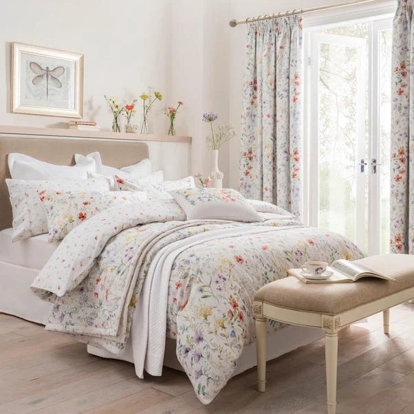 Dorma Wildflower 300 Thread Count 100% Cotton Duvet Cover 12 Dorma Wildflower 300 Thread Count 100% Cotton Duvet Cover - Image 10