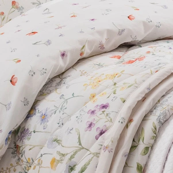 Dorma Wildflower 300 Thread Count 100% Cotton Duvet Cover 14 Dorma Wildflower 300 Thread Count 100% Cotton Duvet Cover - Image 12