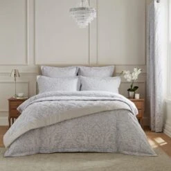 Dorma Winchester Jacquard Grey Duvet Cover 20 Dorma Winchester Jacquard Grey Duvet Cover -Lollipop 30270177