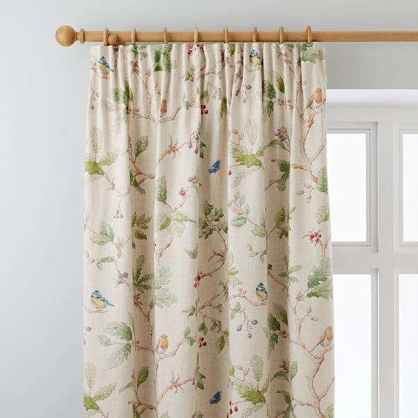 Dorma Woodland Birds Pencil Pleat Curtains 9 Dorma Woodland Birds Pencil Pleat Curtains - Image 8