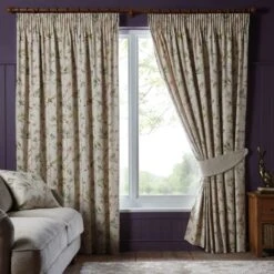 Dorma Woodland Birds Pencil Pleat Curtains 29 Dorma Woodland Birds Pencil Pleat Curtains -Lollipop 30413581 alt01