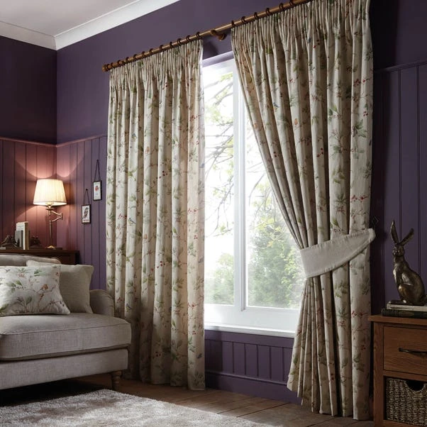 Dorma Woodland Birds Pencil Pleat Curtains 5 Dorma Woodland Birds Pencil Pleat Curtains - Image 4