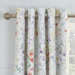 Dorma Botanical Wildflower Blackout Eyelet Curtains 22 Dorma Botanical Wildflower Blackout Eyelet Curtains -Lollipop 30502518