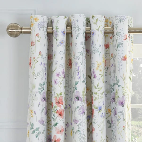 Dorma Botanical Wildflower Blackout Eyelet Curtains 8 Dorma Botanical Wildflower Blackout Eyelet Curtains - Image 6
