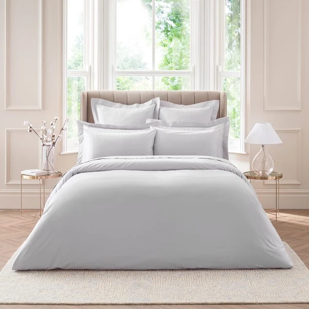 Dorma Smooth & Soft 300 Thread Count Cotton Sateen Duvet Cover 4 Dorma Smooth & Soft 300 Thread Count Cotton Sateen Duvet Cover - Image 2