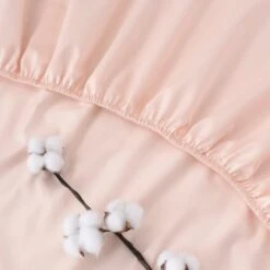 Dorma Smooth & Soft 300 Thread Count Cotton Sateen Fitted Sheet 27 Dorma Smooth & Soft 300 Thread Count Cotton Sateen Fitted Sheet -Lollipop 30624327 alt02