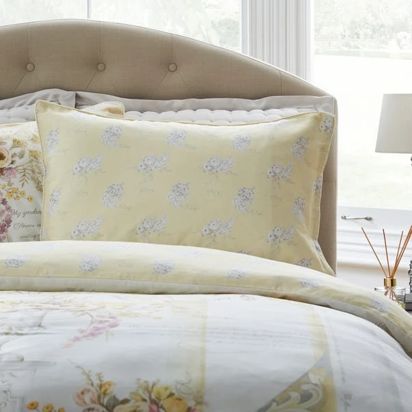 Dorma Hartington 100% Cotton Reversible Duvet Cover And Pillowcase Set 12 Dorma Hartington 100% Cotton Reversible Duvet Cover And Pillowcase Set - Image 10