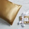 Dorma Gold Silk Pillowcase -Lollipop 30711538