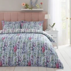 Dorma Country Garden 100% Cotton Duvet Cover And Pillowcase Set 22 Dorma Country Garden 100% Cotton Duvet Cover And Pillowcase Set -Lollipop 30711582