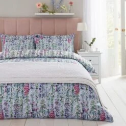Dorma Country Garden 100% Cotton Duvet Cover And Pillowcase Set 21 Dorma Country Garden 100% Cotton Duvet Cover And Pillowcase Set -Lollipop 30711584 alt07