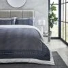 Dorma Abbotswood 100% Cotton Navy Duvet Cover And Pillowcase Set -Lollipop 30711617