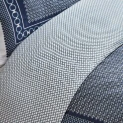 Dorma Abbotswood 100% Cotton Navy Duvet Cover And Pillowcase Set 21 Dorma Abbotswood 100% Cotton Navy Duvet Cover And Pillowcase Set -Lollipop 30711618 alt06