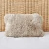 Dorma Natural Sheepskin Boudoir Cushion -Lollipop 30728463