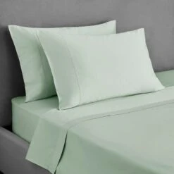 Dorma Smooth & Soft 300 Thread Count Cotton Sateen Fitted Sheet 28 Dorma Smooth & Soft 300 Thread Count Cotton Sateen Fitted Sheet -Lollipop 30748228 alt01