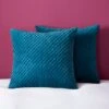 Dorma Genevieve Teal Continental Square Pillowcase -Lollipop 30768606