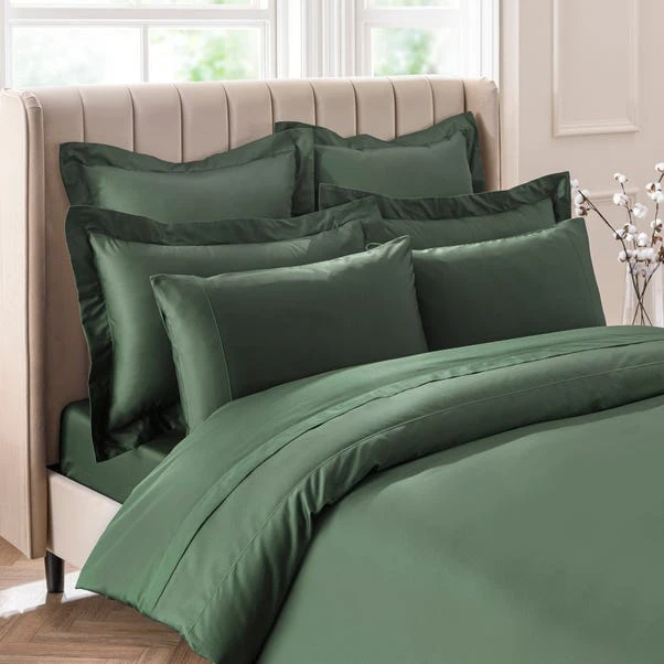 Dorma Smooth & Soft 300 Thread Count Cotton Sateen Standard Pillowcase 10 Dorma Smooth & Soft 300 Thread Count Cotton Sateen Standard Pillowcase - Image 8
