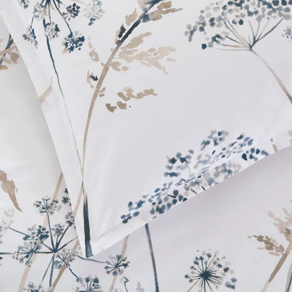 Dorma Purity Meadow 100% Cotton Oxford Pillowcase Pair 4 Dorma Purity Meadow 100% Cotton Oxford Pillowcase Pair - Image 2