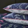 Dorma Winter Garden Navy 100% Cotton King Oxford Pillowcase Pair 2 Dorma Winter Garden Navy 100% Cotton King Oxford Pillowcase Pair -Lollipop 30772807