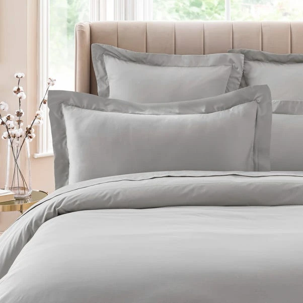 Dorma Smooth & Soft 300 Thread Count Cotton Sateen Kingsize Oxford Pillowcase 3 Dorma Smooth & Soft 300 Thread Count Cotton Sateen Kingsize Oxford Pillowcase