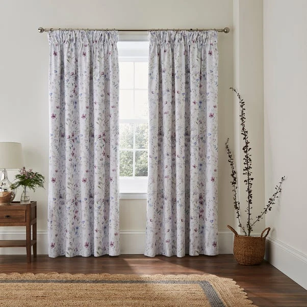 Dorma Wildflower Blackout Pencil Pleat Curtains 9 Dorma Wildflower Blackout Pencil Pleat Curtains - Image 7
