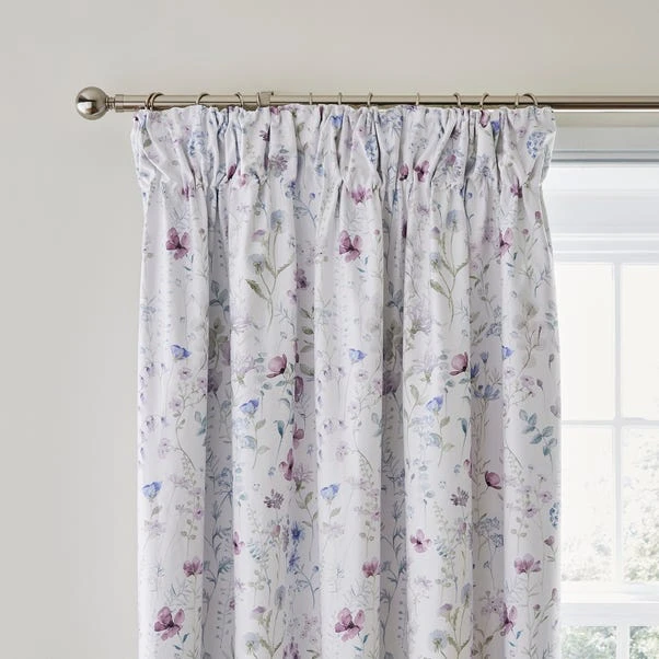 Dorma Wildflower Blackout Pencil Pleat Curtains 3 Dorma Wildflower Blackout Pencil Pleat Curtains