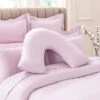 Dorma Smooth & Soft 300 Thread Count Cotton Sateen V-Shaped Pillowcase 2 Dorma Smooth & Soft 300 Thread Count Cotton Sateen V-Shaped Pillowcase -Lollipop 30802337