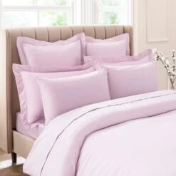 Dorma Smooth & Soft 300 Thread Count Cotton Sateen V-Shaped Pillowcase -Lollipop 30802337 alt01