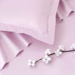 Dorma Smooth & Soft 300 Thread Count Cotton Sateen Duvet Cover 28 Dorma Smooth & Soft 300 Thread Count Cotton Sateen Duvet Cover -Lollipop 30802341 alt04
