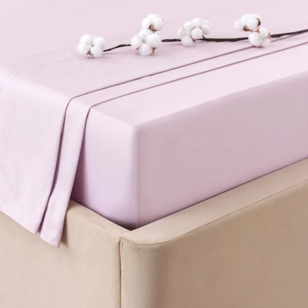 Dorma Smooth & Soft 300 Thread Count Cotton Sateen Flat Sheet 13 Dorma Smooth & Soft 300 Thread Count Cotton Sateen Flat Sheet - Image 11