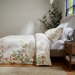 Dorma Rambling Rose Cream Cotton Duvet Cover And Pillowcase Set 39 Dorma Rambling Rose Cream Cotton Duvet Cover And Pillowcase Set -Lollipop 30827695 alt02