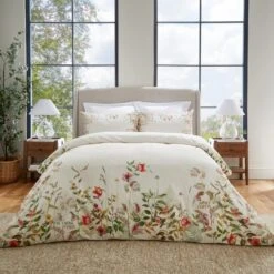 Dorma Rambling Rose Cream Cotton Duvet Cover And Pillowcase Set 32 Dorma Rambling Rose Cream Cotton Duvet Cover And Pillowcase Set -Lollipop 30827696