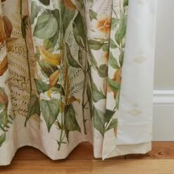 Dorma Rambling Rose Blackout Pencil Pleat Curtains -Lollipop 30827771 alt02