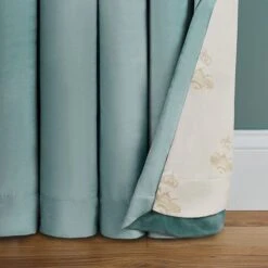 Dorma Burford Blackout Velvet Pencil Pleat Curtains 35 Dorma Burford Blackout Velvet Pencil Pleat Curtains -Lollipop 30828860 alt01