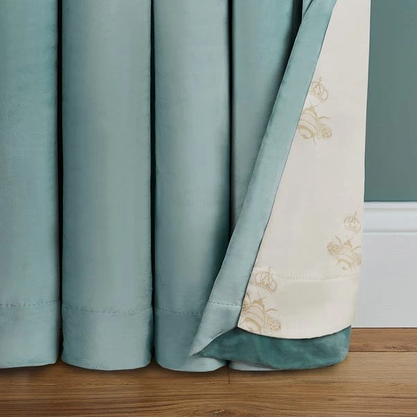 Dorma Burford Blackout Velvet Pencil Pleat Curtains 16 Dorma Burford Blackout Velvet Pencil Pleat Curtains - Image 14