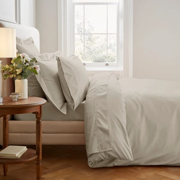 Dorma Crisp & Fresh 400 Thread Count Egyptian Cotton Percale Duvet Cover 21 Dorma Crisp & Fresh 400 Thread Count Egyptian Cotton Percale Duvet Cover - Image 19