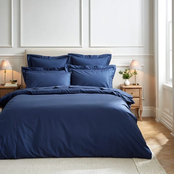 Dorma Crisp & Fresh 400 Thread Count Egyptian Cotton Percale Duvet Cover 7 Dorma Crisp & Fresh 400 Thread Count Egyptian Cotton Percale Duvet Cover - Image 5