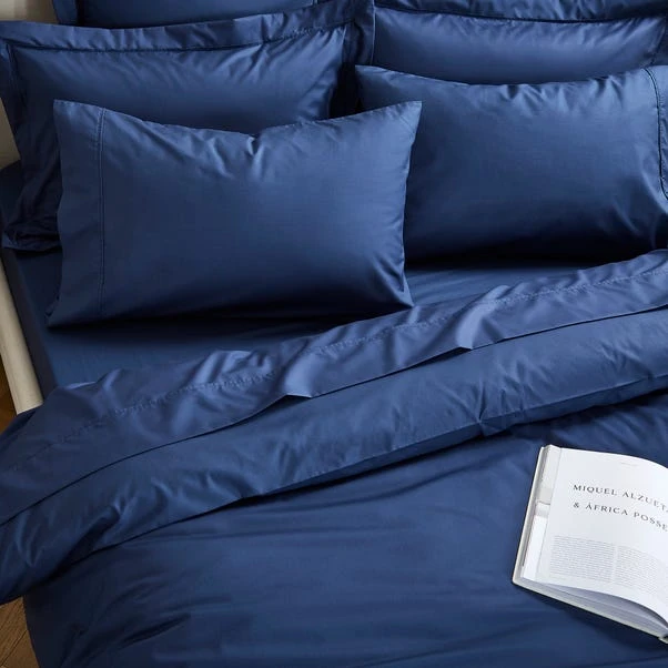 Dorma Crisp & Fresh 400 Thread Count Egyptian Cotton Percale Duvet Cover 5 Dorma Crisp & Fresh 400 Thread Count Egyptian Cotton Percale Duvet Cover - Image 3