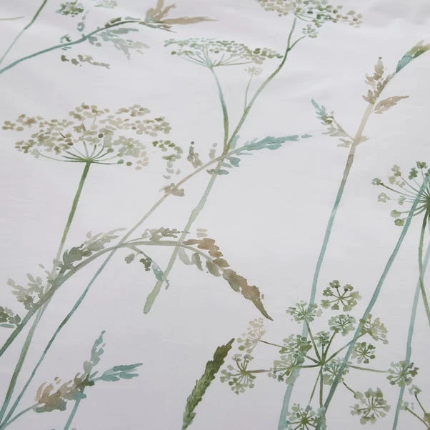 Dorma Purity Meadow 100% Cotton Duvet Cover And Pillowcase Set 8 Dorma Purity Meadow 100% Cotton Duvet Cover And Pillowcase Set - Image 6