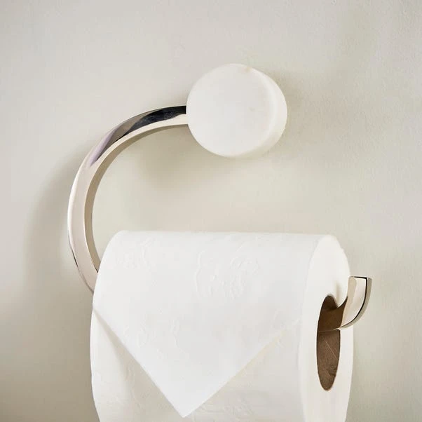Dorma Purity Marble Toilet Roll Holder 7 Dorma Purity Marble Toilet Roll Holder - Image 5