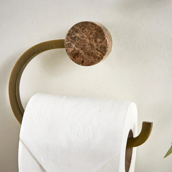 Dorma Purity Marble Toilet Roll Holder 4 Dorma Purity Marble Toilet Roll Holder - Image 2