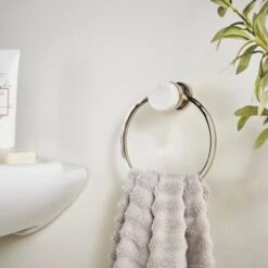 Dorma Purity Marble Towel Ring -Lollipop 30864405
