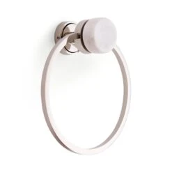 Dorma Purity Marble Towel Ring -Lollipop 30864405 alt02