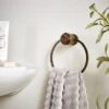 Dorma Purity Marble Towel Ring 2 Dorma Purity Marble Towel Ring -Lollipop 30864406