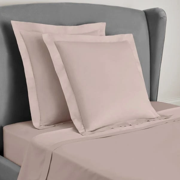 Dorma Crisp & Fresh 400 Thread Count Egyptian Cotton Percale Continental Pillowcase 9 Dorma Crisp & Fresh 400 Thread Count Egyptian Cotton Percale Continental Pillowcase - Image 7