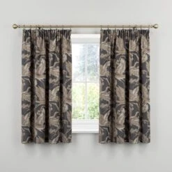 Dorma Gilded Crane Pencil Pleat Curtains 26 Dorma Gilded Crane Pencil Pleat Curtains -Lollipop 30877608 alt05