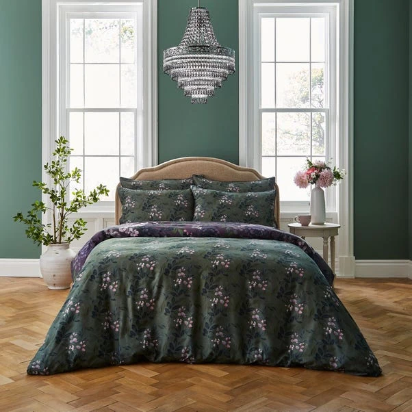 Dorma Giverny Damson Duvet Cover And Pillowcase Set 17 Dorma Giverny Damson Duvet Cover And Pillowcase Set - Image 15