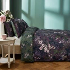 Dorma Giverny Damson Duvet Cover And Pillowcase Set 27 Dorma Giverny Damson Duvet Cover And Pillowcase Set -Lollipop 30900222 alt01
