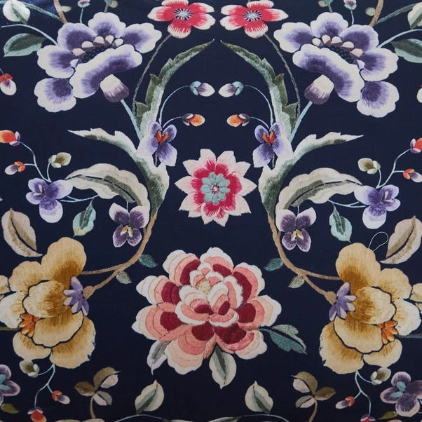 Dorma Midnight Garden Ink Duvet Cover And Pillowcase Set 10 Dorma Midnight Garden Ink Duvet Cover And Pillowcase Set - Image 8