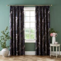 Dorma Giverny Blackout Pencil Pleat Curtains -Lollipop 30900277