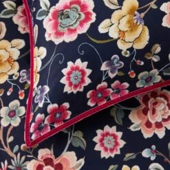 Dorma Midnight Garden 300 Thread Count Standard Pillowcase Pair -Lollipop 30900351 alt04